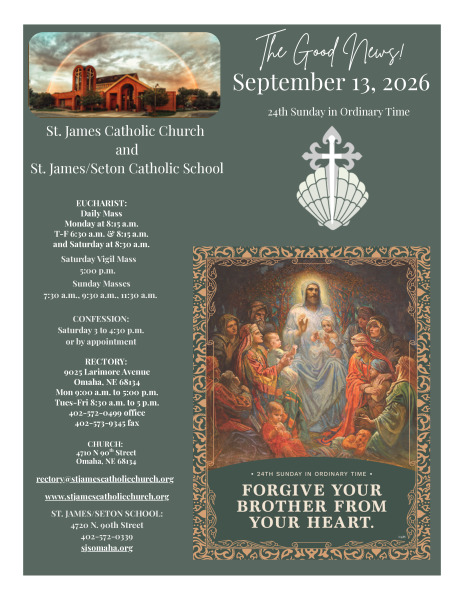 September 13, 2026 Bulletin